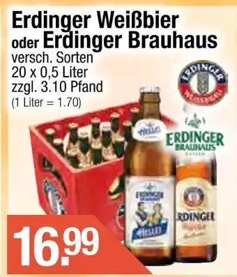 Getränke City Erdinger weißbier Angebot