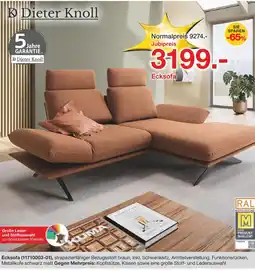 Möbelzentrum Pforzheim Dieter knoll ecksofa Angebot