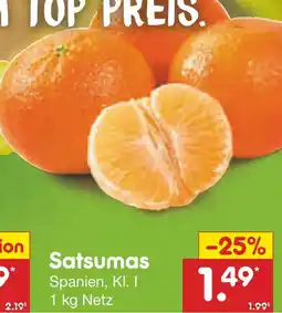 Netto Marken-Discount Satsumas Angebot