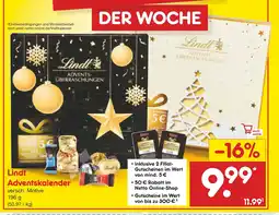 Netto Marken-Discount Lindt adventskalender Angebot