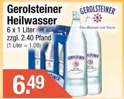 Getränke City Gerolsteiner heilwasser Angebot