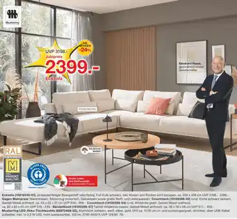 Möbelzentrum Pforzheim Musterring ecksofa Angebot