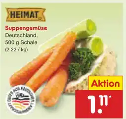 Netto Marken-Discount Heimat suppengemüse Angebot