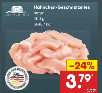 Netto Marken-Discount Gut ponholz hähnchen-geschnetzeltes Angebot