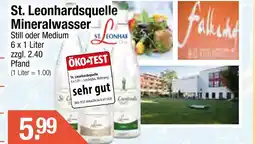 Getränke City St. leonhardsquelle mineralwasser Angebot