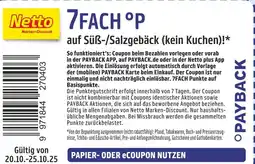 Netto Marken-Discount Payback 7fach °p Angebot