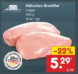 Netto Marken-Discount Gut ponholz hähnchen-brustfilet Angebot