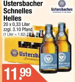 Getränke City Ustersbacher schnelles helles Angebot
