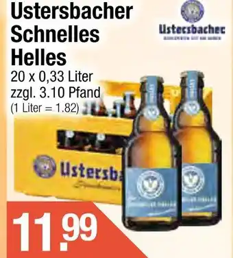 Getränke City Ustersbacher schnelles helles Angebot