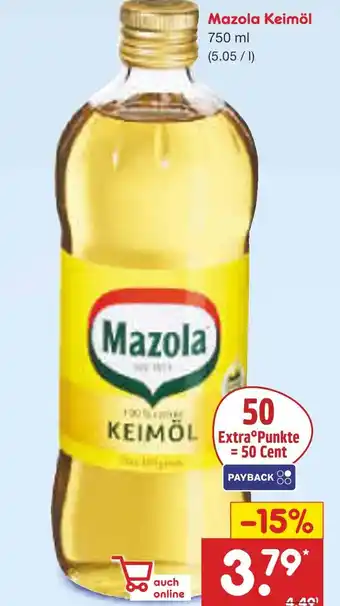 Netto Marken-Discount Mazola keimöl Angebot