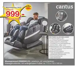 Möbelzentrum Pforzheim Cantus massagesessel Angebot