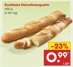 Netto Marken-Discount Rustikales steinofenbaguette Angebot