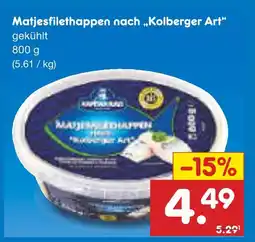 Netto Marken-Discount Matjesfilethappen nach „kolberger art“ Angebot