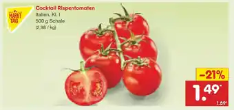 Netto Marken-Discount Cocktail rispentomaten Angebot