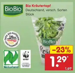 Netto Marken-Discount Biobio bio kräutertopf Angebot