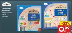 Netto Marken-Discount Hofmaier frischwurst-aufschnitt Angebot
