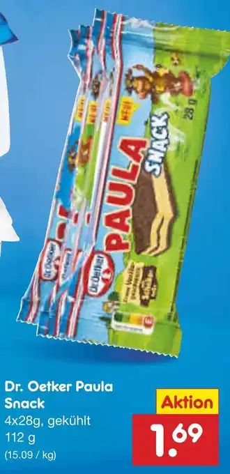 Netto Marken-Discount Dr. oetker paula snack Angebot