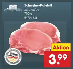Netto Marken-Discount Gut ponholz schweine-kotelett Angebot
