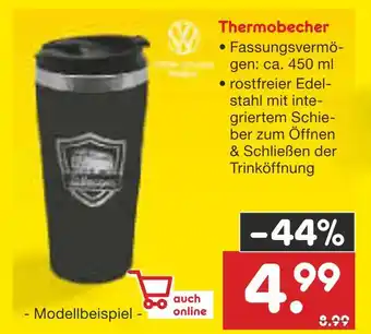 Netto Marken-Discount Volkswagen thermobecher Angebot