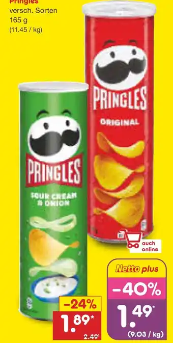 Netto Marken-Discount Pringles Angebot
