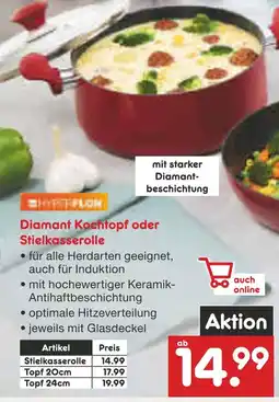 Netto Marken-Discount Diamant kochtopf Angebot