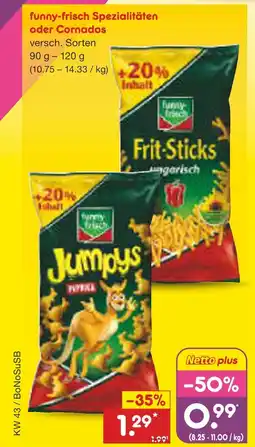 Netto Marken-Discount Funny-frisch spezialitäten Angebot