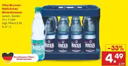 Netto Marken-Discount Vilsa brunnen natürliches mineralwasser Angebot