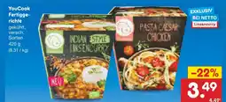 Netto Marken-Discount Youcook fertiggerichte Angebot