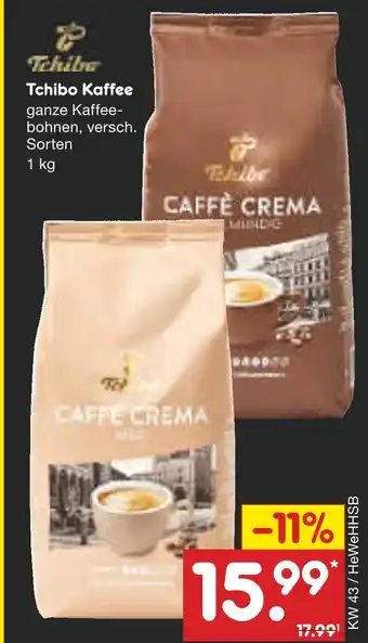 Netto Marken-Discount Tchibo tchibo kaffee Angebot
