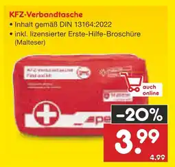 Netto Marken-Discount Kfz-verbandtasche Angebot