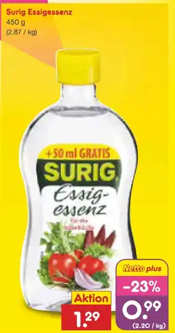 Netto Marken-Discount Surig essigessenz Angebot