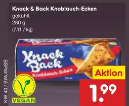 Netto Marken-Discount Knack & back knoblauch-ecken Angebot