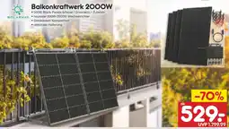 Netto Marken-Discount Solarway balkonkraftwerk 2000w Angebot