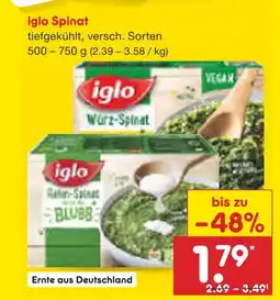 Netto Marken-Discount Iglo spinat Angebot