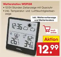 Netto Marken-Discount Wetterstation ws9138 Angebot