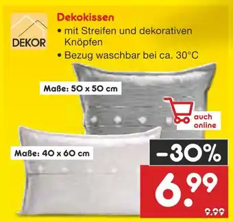 Netto Marken-Discount Dekor dekokissen Angebot