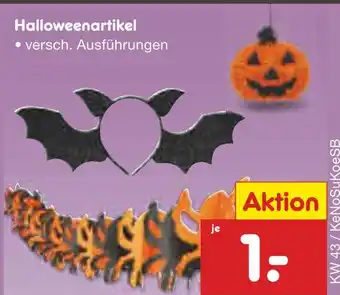 Netto Marken-Discount Halloweenartikel Angebot