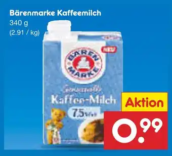 Netto Marken-Discount Bärenmarke kaffeemilch Angebot