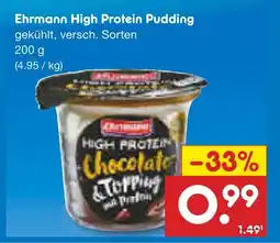 Netto Marken-Discount Ehrmann high protein pudding chocolate Angebot