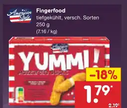 Netto Marken-Discount American style fingerfood Angebot