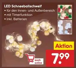 Netto Marken-Discount Led schneeballschweif Angebot