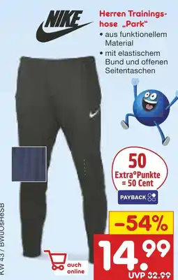 Netto Marken-Discount Nike herren trainingshose park Angebot