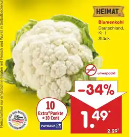 Netto Marken-Discount Heimat blumenkohl Angebot