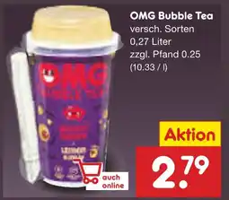 Netto Marken-Discount Omg bubble tea Angebot