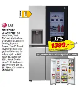 Höffner Lg side by side „gsgv81pyll“ Angebot