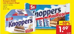 Netto Marken-Discount Knoppers waffel Angebot
