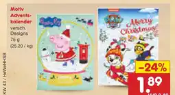 Netto Marken-Discount Motiv adventskalender Angebot