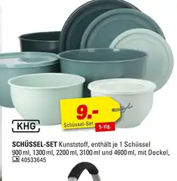 Höffner Khg schüssel-set Angebot
