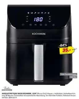 Höffner Kochwerk heissluftfritteuse rachs kochwerk „13370“ Angebot