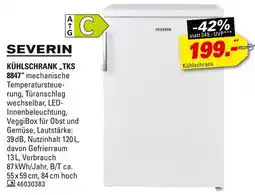 Höffner Severin kühlschrank „tks 8847“ Angebot